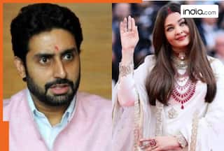 After Amitabh Bachchan, Abhishek Bachchan's reaction to Aishwarya Rai Bachchan's Cannes looks goes viral, check post