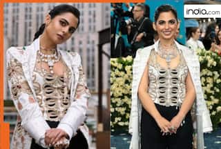 Met Gala 2025: Isha Ambani’s masterpiece outfit took 20000 hours to create, paired with vintage necklace belonging to..., see viral pics