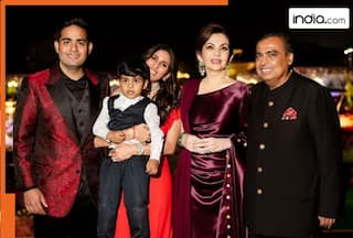 Mukesh Ambani and Nita Ambani   s grandson Prithvi Ambani goes to this school; fees start at Rs   , name is