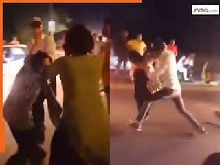 महिला ने पति को गर्लफ्रेंड के साथ पकड़ा, दोनों ने मिलकर पत्नी की ही सरेआम कर दी पिटाई