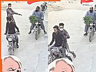 Viral Video: बाइक सवार को बंदूक दिखाकर लूटने लगे बदमाश, मगर उसकी एक बात सुनते ही भाग गए सभी | देखें वीडियो