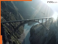 Chenab Bridge | भारत में बना दुनिया का सबसे ऊंचा रेलवे ब्रिज, झेल सकता है भूकंप भी, तस्वीरें देख कहेंगे वाह