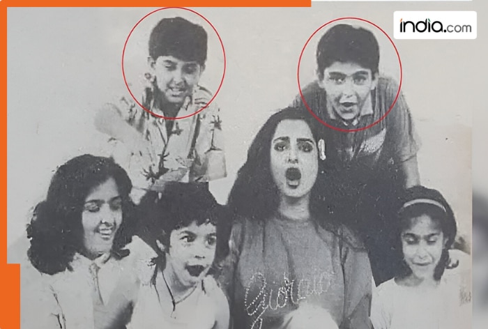Do you recognise these two handsome Bollywood heroes with Rekha? One is a superstar, other is a child actor, he is…