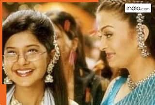 This girl with Aishwarya Rai is a talented and gorgeous actress, her husband became famous after marrying three times, did you recognise her?