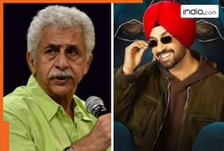 'Mai Dilijit ke sath hun...'; Naseeruddin Shah reacts to hate against Diljit Dosanjh's Sardaar Ji 3, calls them…, asks them to visit…