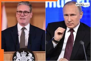New twist in Russia-Ukraine war as Britain asks for US nuclear-capable fighter jets to..., Starmer govt accuses Putin of...