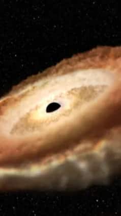 7 rare images of black holes shared by NASA
