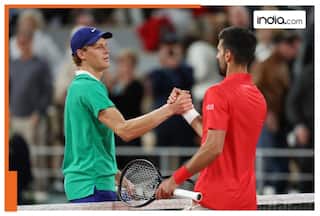 Jannik Sinner sinks Novak Djokovic to set up final clash against Carlos Alcaraz at French Open
