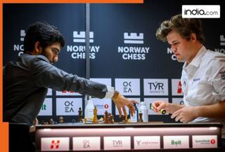 WATCH: This Bollywood star recreates D Gukesh vs Magnus Carlsen viral table slam meme, his name is...