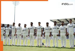 Team India and England players wear black band in 1st Test due to...