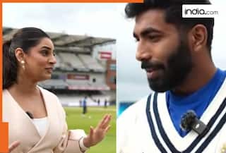 WATCH: Sanjana Ganesan conveys Sunil Gavaskar, Pujara's request to Jasprit Bumrah, she wants...
