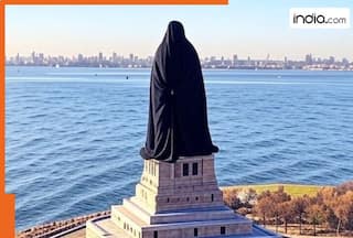 Statue of Liberty with a burqa... What is the real story behind this viral photo?... It has connection with New York's...