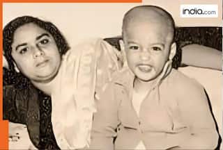 This child sitting with his mother is now a famous name in Bollywood, can you recognise him? His name is...