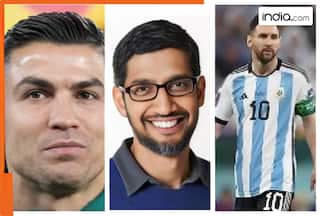 'Cristiano Ronaldo or Lionel Messi?' Google CEO Sundar Pichai reveals his answer on football's most favourite debate