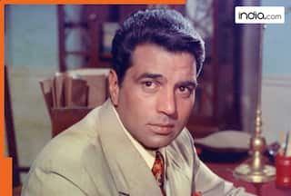 Dharmendra's first negative role in THIS film brought him greater stardom; story revolves around two best friends who fall in love with same girl, movie is...