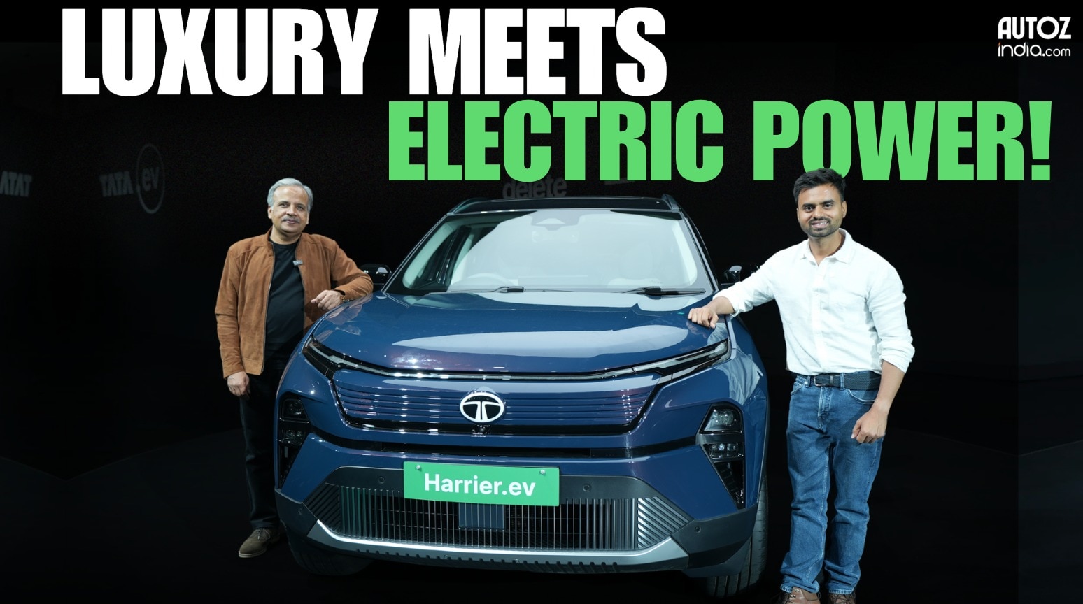Tata Harrier EV Revealed | Exclusive Talk with Anand Kulkarni