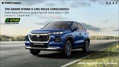 Maruti Suzuki Launches 2025 Grand Vitara S-CNG with 6 Airbags, Premium Features Starting at ₹13.48 Lakh