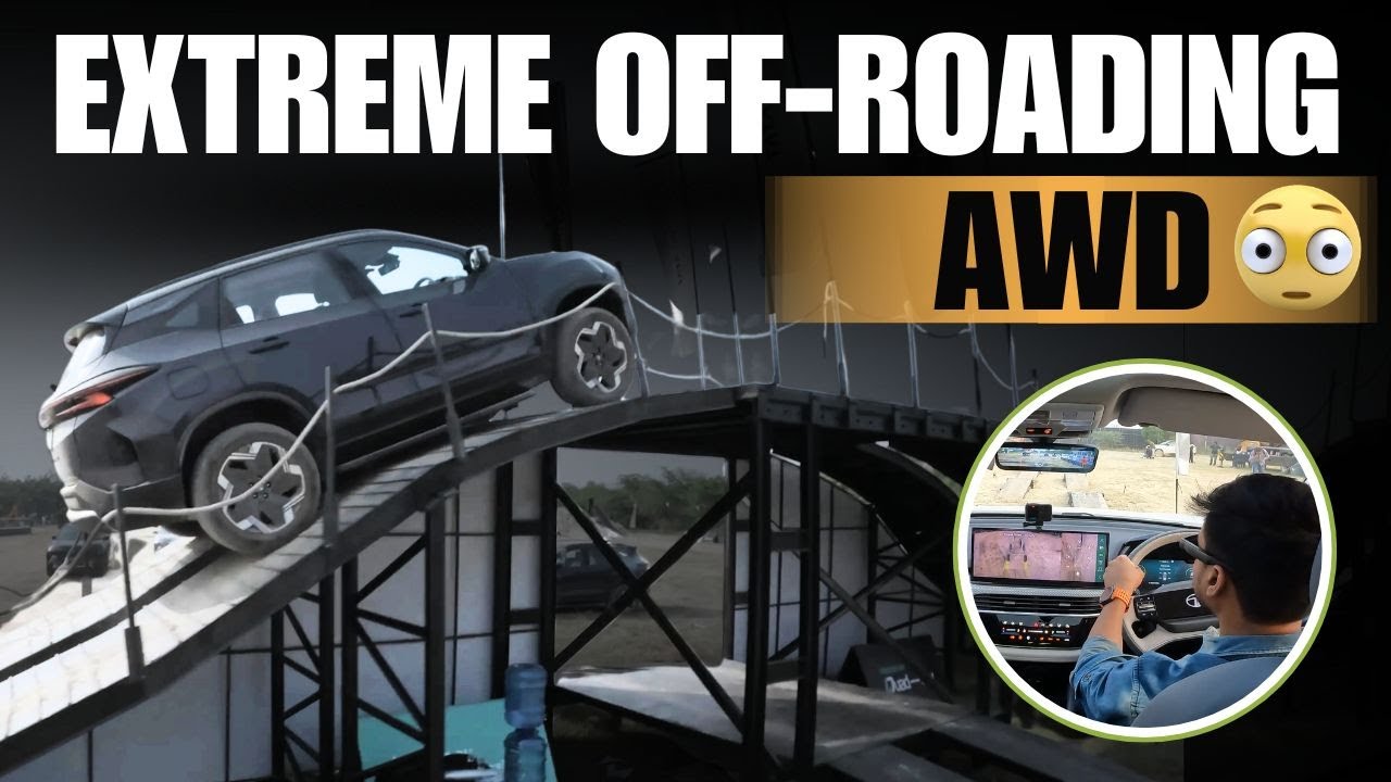 Tata Harrier EV Conquers Extreme Off-Roading Terrain Like Never Before