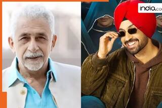 Naseeruddin Shah supports Diljit Dosanjh, slams those criticising singer's association with Hania Aamir