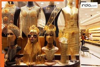 World's second-largest gold hub is in Dubai, does not produce any gold itself but..., most of the gold  comes from...