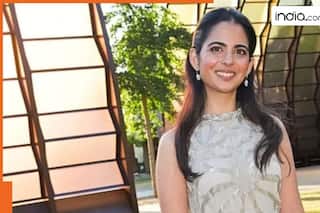 Mukesh Ambani's daughter Isha Ambani makes sustainable fashion statement, repeats old champagne dress at a big event - See pics