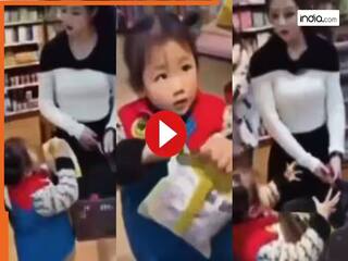Funny Video Today: छोटी बच्ची की चालाकी के सामने मम्मी भी हार गई, जो किया सोच नहीं सकते | देखिए वीडियो