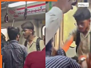 Metro Ka Video: मेट्रो में रंगे हाथों पकड़ गया 'हैंडसम चोर', खुद की चालाकी ही पड़ गई भारी | देखें वीडियो