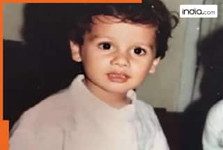 The kid in the photo was once a background dancer, had no money to buy clothes, use to live in rented houses, is now a star, his name is..., net worth is Rs...