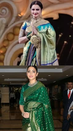 7 bollywood‑inspired green sarees to look stunning on Hariyali Teej