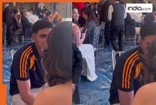 WATCH: Shubman Gill talking to another girl as Sara Tendulkar looks at him, video goes viral