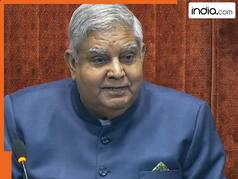 Vice Presidential election set for Sept 9 after Jagdeep Dhankhar's resignation, last date for filing nominations...