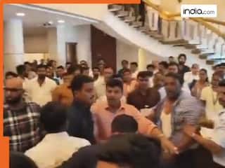 Video: महाराष्ट्र विधानमंडल परिसर में लोकतंत्र शर्मसार! विधायकों के बीच हाथापाई के बाद स्पीकर सख्त, लिया बड़ा फैसला