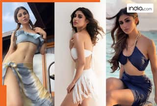 Mouni Roy oozes oomph in glamorous bikini, flaunts toned body, check viral photos