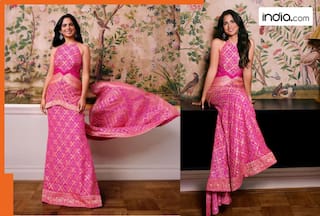 Isha Ambani Bandhani Gown: Everyone is talking about this pink dress of Mukesh Ambani, Nita Ambani's daughter due to...