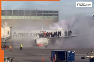 Boeing 737 plane of American Airlines aborts takeoff, catches fire after landing gear failure, 173 passengers rescued; chilling video goes viral