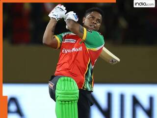 WATCH: शिमरॉन हेटमायर ने एक ओवर में लगाए 5 छक्के, मुश्किल में फंसी टीम को दिला दी जीत