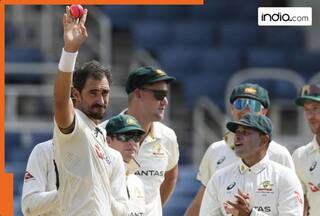 WATCH: Mitchell Starc wrecks havoc in 100th Test, bundles out West Indies for lowest-ever score of 27