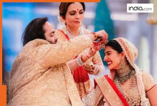 Anant Ambani and Radhika Merchant first anniversary: UNSEEN pictures of couple with Mukesh Ambani, Nita Ambani, Isha Ambani and family