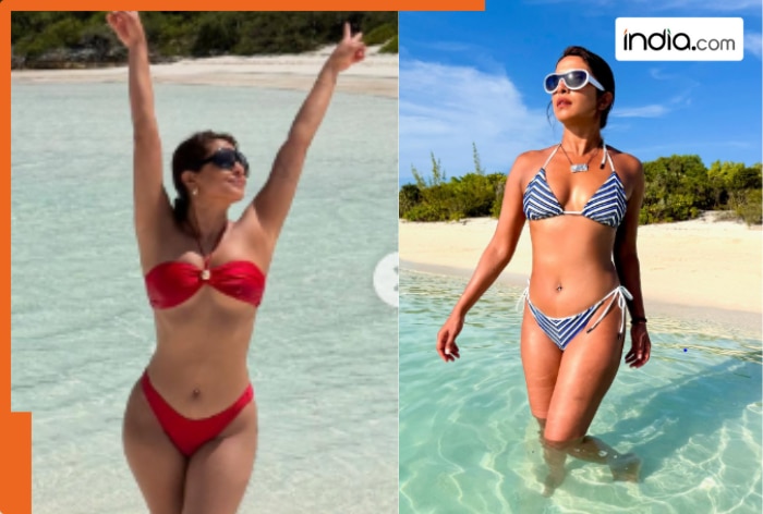 Priyanka Chopra burns the internet in bold bikinis, kisses Nick Jonas on dreamy birthday trip, photos go viral
