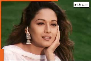 This popular star was madly in love with Madhuri Dixit, watched her film 73 times, not Sanjay Dutt, Ajay Jadeja,  Shriram Nene, name is...