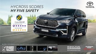 Toyota Innova HyCross Secures Prestigious 5-Star Safety Rating Under Bharat NCAP