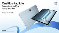 OnePlus Launches Pad Lite in India: A Smart and Affordable Tablet for Work, Learning, and Entertainment