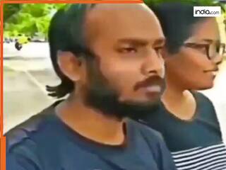 Funny Video Today: लड़की पास बैठी तो हाथ पर किस करने लगा लड़का, फिर अगले ही सेकेंड उड़ गए तोते | देखें वीडियो