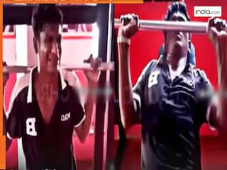 Chor Ka Video: चोर को जिम में दी ऐसी सजा हिल गया इंटरनेट, रोता रहा मगर डंबल छोड़ने नहीं दिया | देखें वीडियो