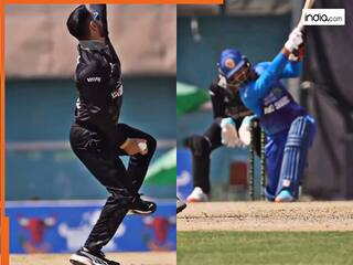 Viral Video: बेटे ने पिता की गेंद पर मारा दनदनाता हुआ छक्का, मैच में दिखा गजब का सीन | देखिए