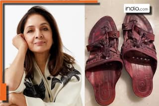 After Kareena Kapoor slams Prada, Neena Gupta makes a video to... for copying Kolhapuri chappal design - Watch