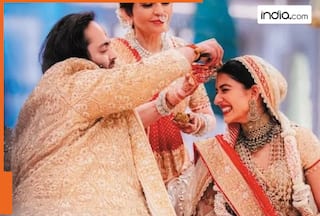 Radhika Merchant's Shubh Aashirwaad lehenga had a special connection with Mukesh Ambani and Nita Ambani's son Anant Ambani, it was...