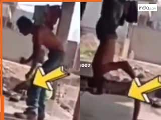 Funny Video Today: चारपाई पर शीर्षासन कर रहा था शख्स, तभी जो हुआ यकीन नहीं होगा | देखें वीडियो