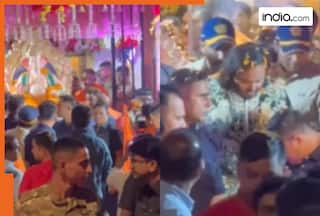 Ganesh Chaturthi 2025: Mukesh Ambani-Nita Ambani's son Anant Ambani and bahu Radhika Merchant welcome ‘Antilia Cha Raja’ with grandeur - See beautiful decoration videos