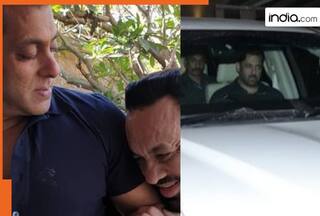 Salman Khan comforts grieving Shera after his father’s demise, shares emotional hug; Internet touched - WATCH VIDEO